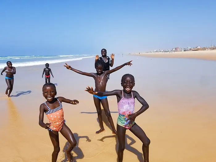 Enfants à Yoff, Dakar